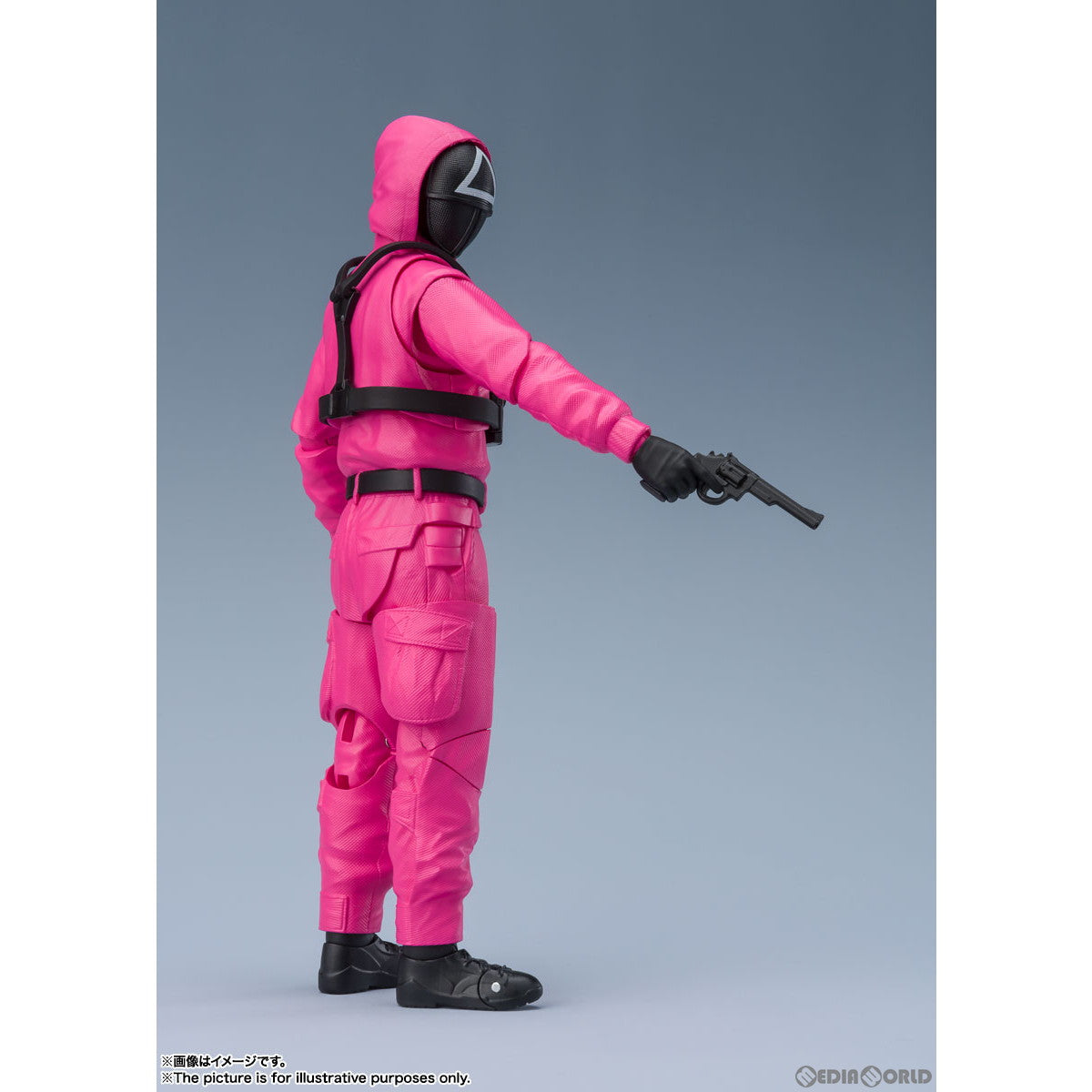 【新品即納】[FIG] S.H.Figuarts(フィギュアーツ) マスクド ソルジャー NETFLIX SQUID GAME(ネットフリックス スクイードゲーム/イカゲーム) 完成品 可動フィギュア バンダイスピリッツ(20221126)