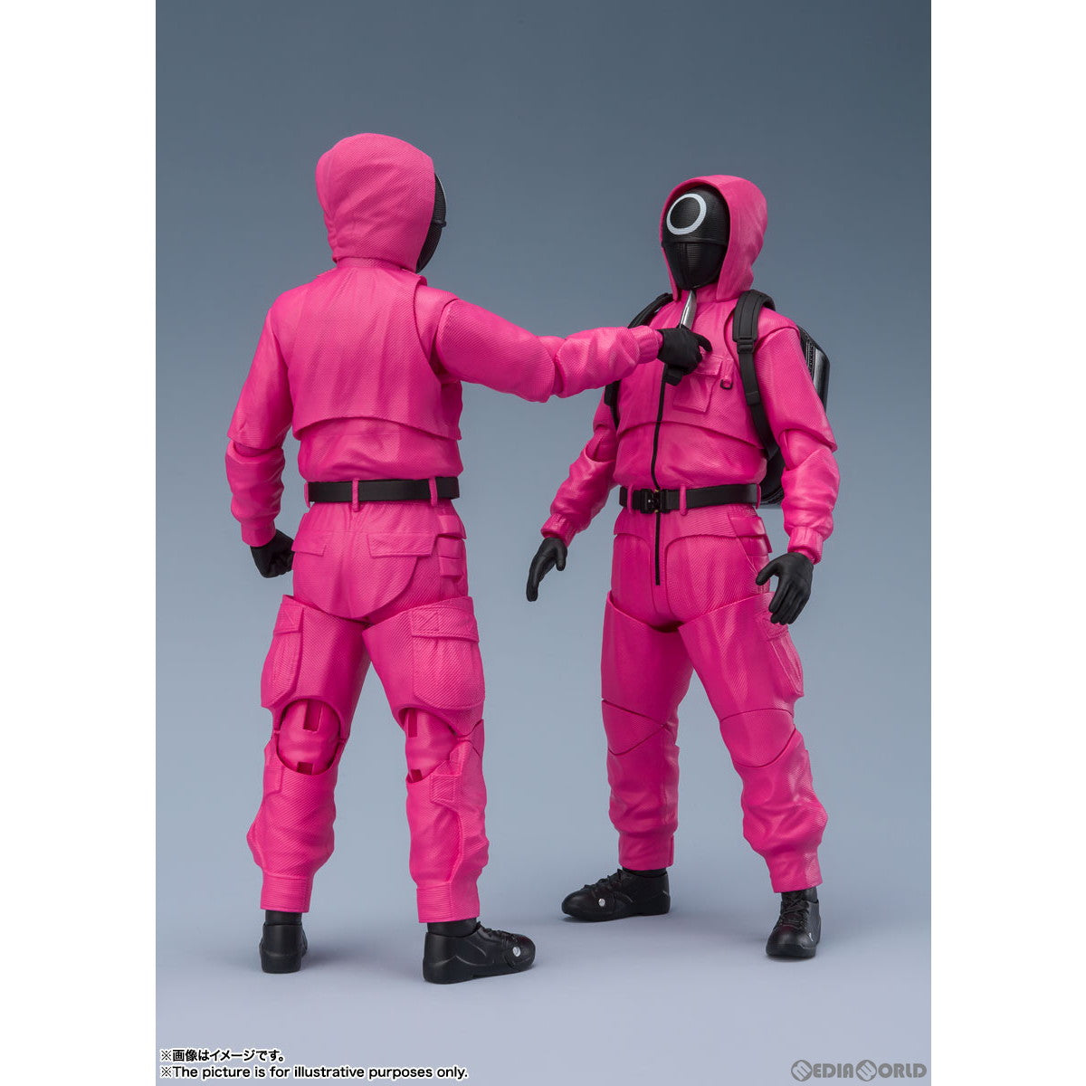 【新品即納】[FIG] S.H.Figuarts(フィギュアーツ) マスクド ワーカー/マスクド マネージャー NETFLIX SQUID GAME(ネットフリックス スクイードゲーム/イカゲーム) 完成品 可動フィギュア バンダイスピリッツ(20221126)