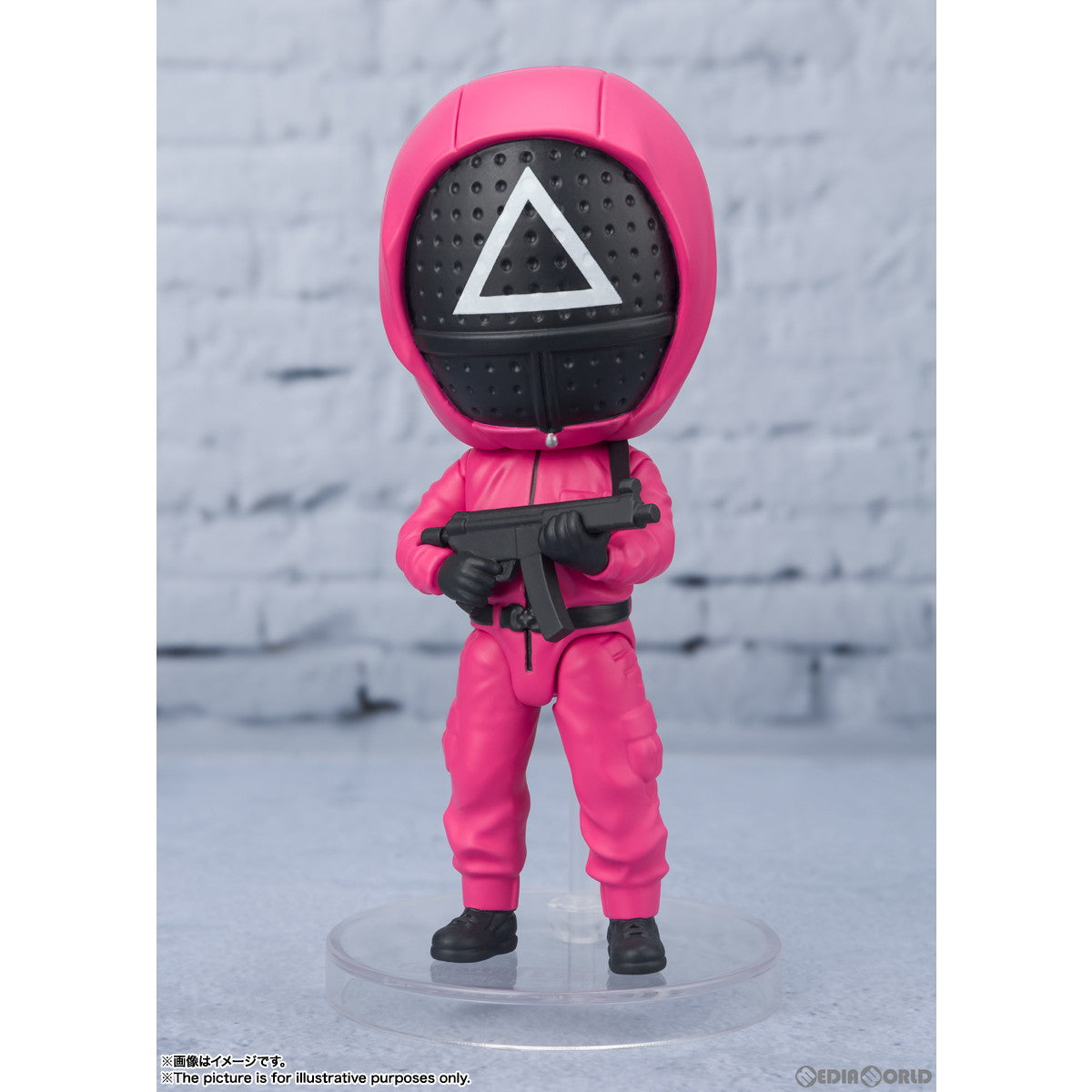 【新品即納】[FIG] Figuarts mini(フィギュアーツミニ) マスクド ソルジャー NETFLIX SQUID GAME(ネットフリックス スクイードゲーム/イカゲーム) 完成品 可動フィギュア バンダイスピリッツ(20221126)
