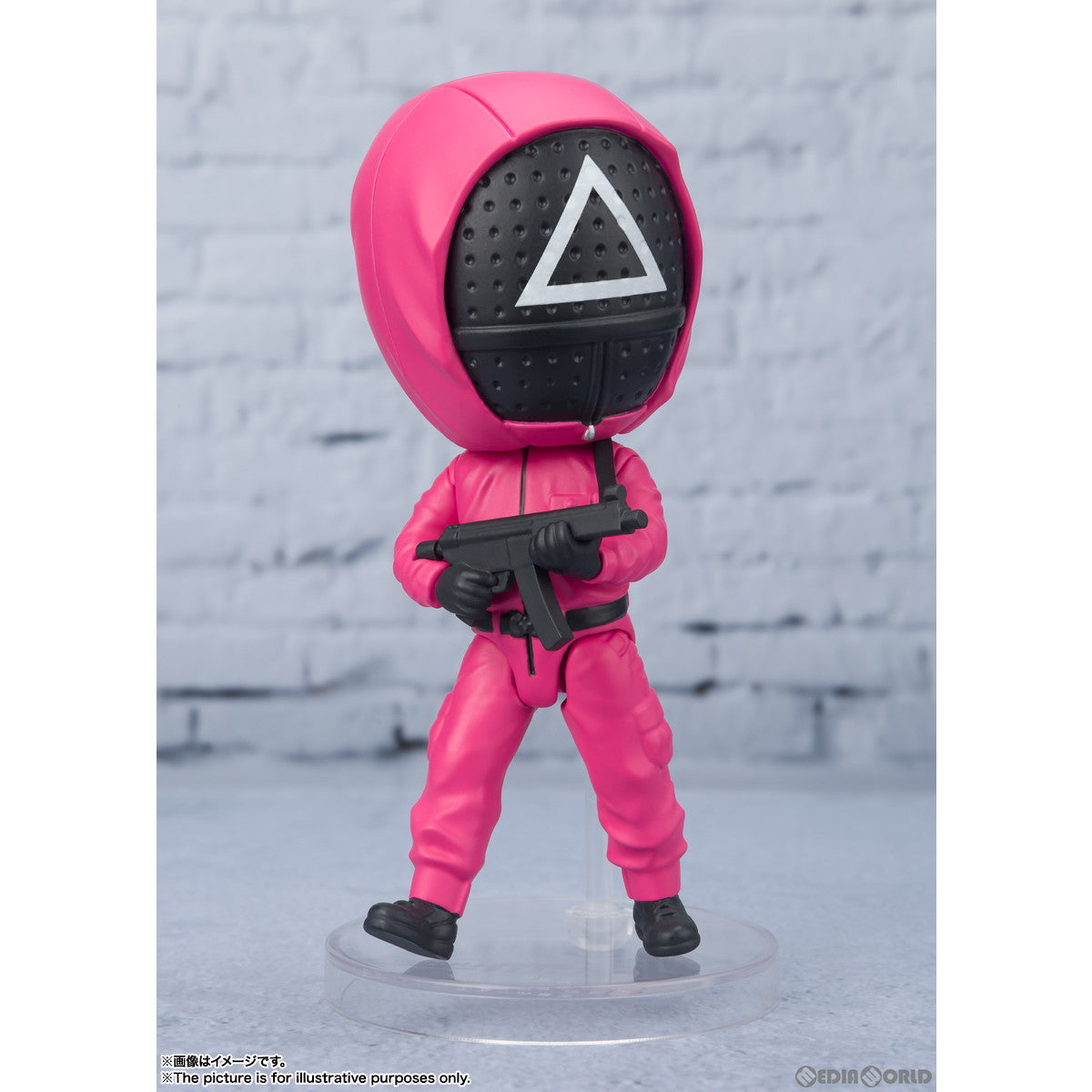 【新品即納】[FIG] Figuarts mini(フィギュアーツミニ) マスクド ソルジャー NETFLIX SQUID GAME(ネットフリックス スクイードゲーム/イカゲーム) 完成品 可動フィギュア バンダイスピリッツ(20221126)