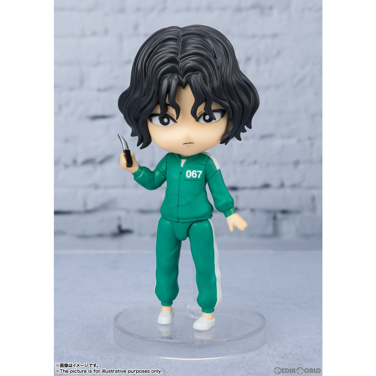 【新品即納】[FIG] Figuarts mini(フィギュアーツミニ) カン・セビョク NETFLIX SQUID GAME(ネットフリックス スクイードゲーム/イカゲーム) 完成品 可動フィギュア バンダイスピリッツ(20221229)