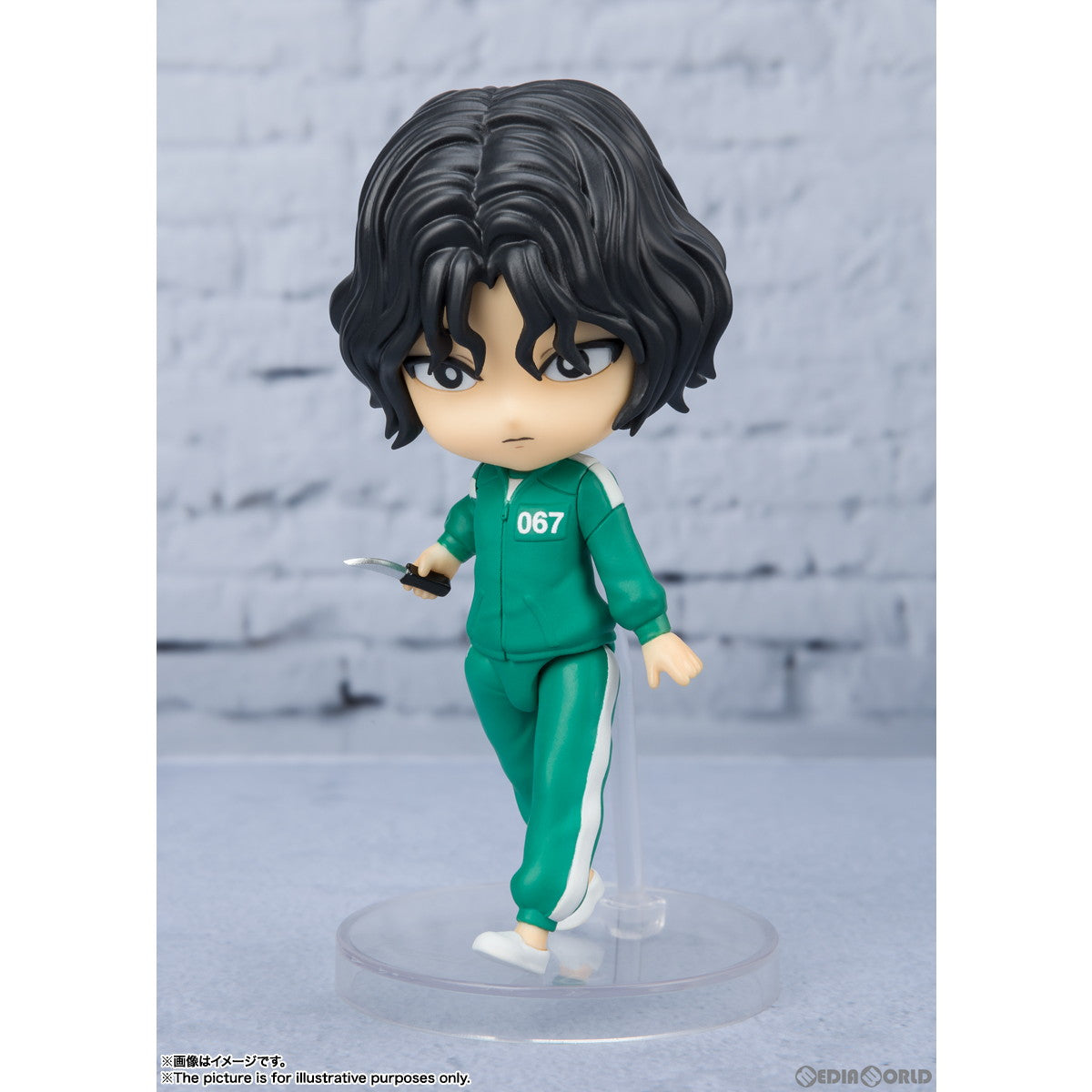 【新品即納】[FIG] Figuarts mini(フィギュアーツミニ) カン・セビョク NETFLIX SQUID GAME(ネットフリックス スクイードゲーム/イカゲーム) 完成品 可動フィギュア バンダイスピリッツ(20221229)