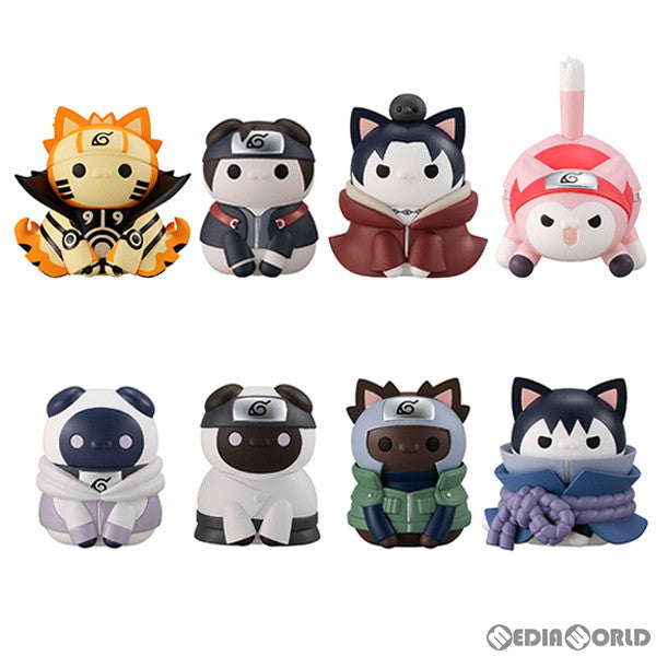 【新品即納】[BOX][FIG] MEGA CAT PROJECT ニャルト! 開戦!第四次忍界大戦編 NARUTO-ナルト- 疾風伝 フィギュア(8個) メガハウス(20230218)