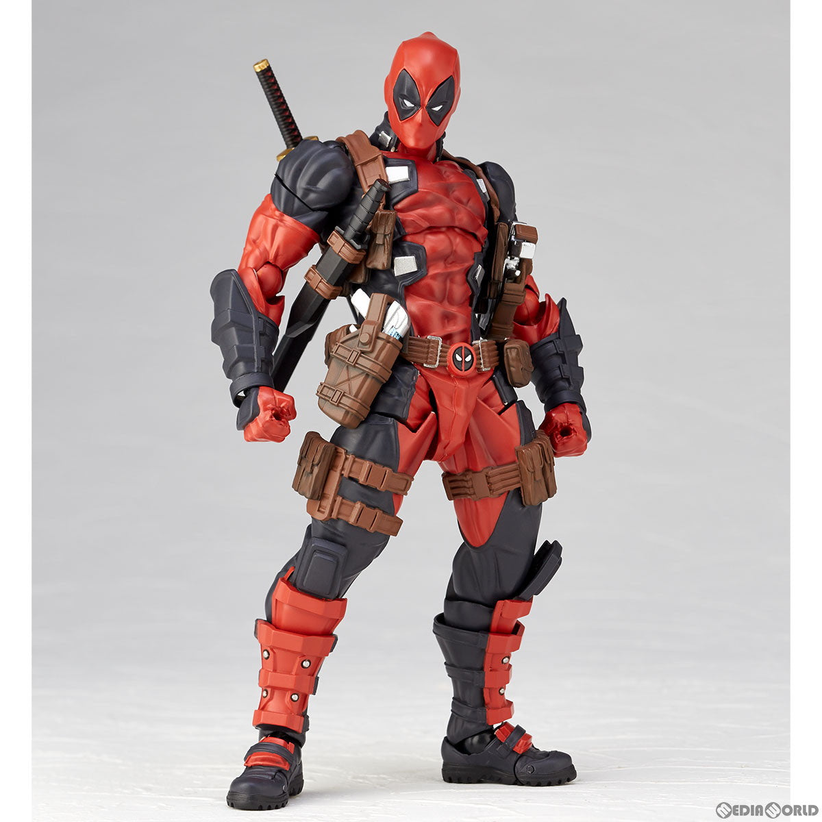 【新品即納】[FIG](再販)フィギュアコンプレックス アメイジング・ヤマグチ No.025 「Deadpool ver.2.0」 デッドプール ver.2.0 完成品 可動フィギュア 海洋堂(20230125)