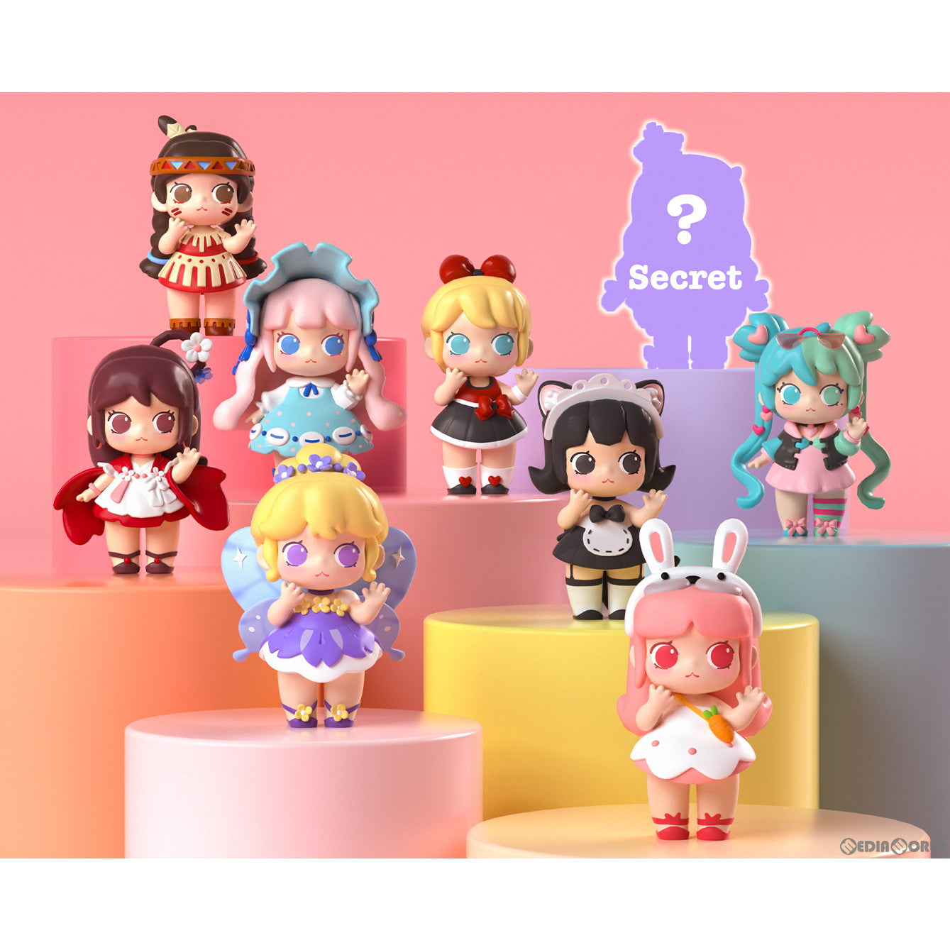 【新品即納】[BOX][FIG]HELLO MINIWORLD(ハロー ミニワールド) フィギュア(9個)(PF207) Shenzhen Mabell Animation Development Co.Ltd/PLUM(プラム)(20220930)