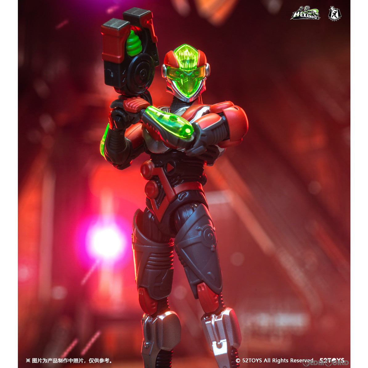 【新品即納】[FIG] FigLite 3.75'シリーズ HEXANOID UNUS(ヘキサノイド ウーヌス) 完成品 可動フィギュア 52Toys(20221110)