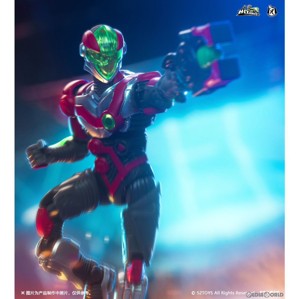 【新品即納】[FIG] FigLite 3.75'シリーズ HEXANOID UNUS(ヘキサノイド ウーヌス) 完成品 可動フィギュア 52Toys(20221110)