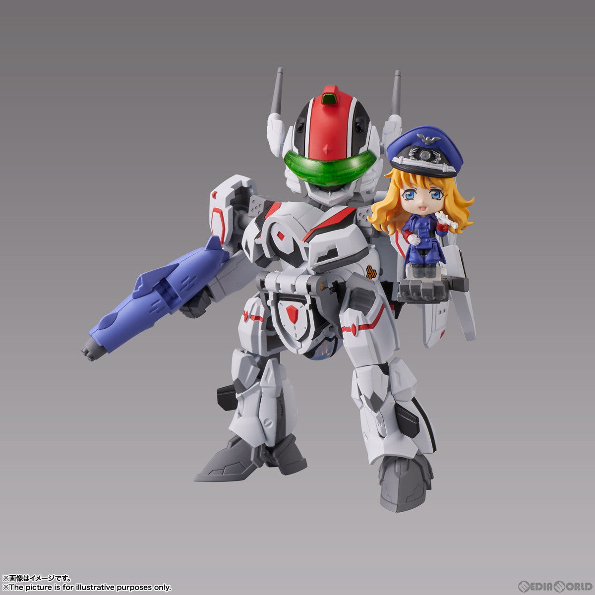 【新品即納】[FIG] TINY SESSION(タイニーセッション) VF-25F メサイアバルキリー(アルト機) with シェリル マクロスF(フロンティア) 完成品 可動フィギュア バンダイスピリッツ(20221118)