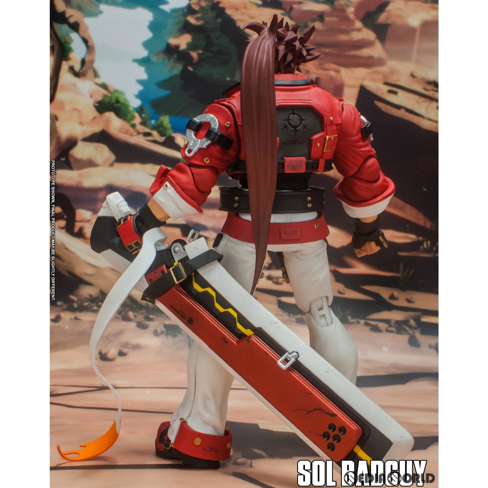 【新品即納】[FIG] ソル=バッドガイ GUILTY GEAR -STRIVE-(ギルティギア ストライヴ) アクションフィギュア(ACSB01) ストームコレクティブルズ(20230531)