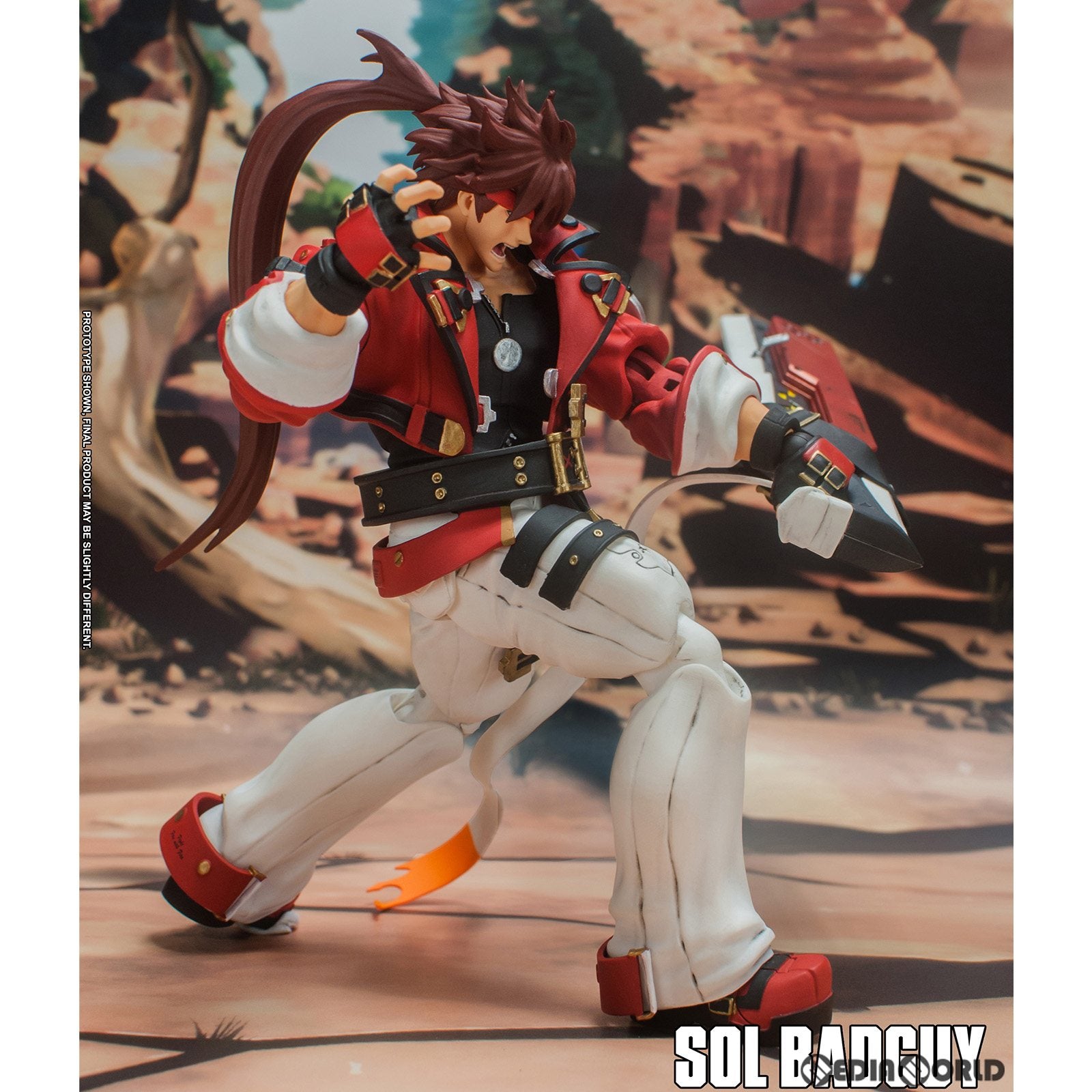 【新品即納】[FIG] ソル=バッドガイ GUILTY GEAR -STRIVE-(ギルティギア ストライヴ) アクションフィギュア(ACSB01) ストームコレクティブルズ(20230531)