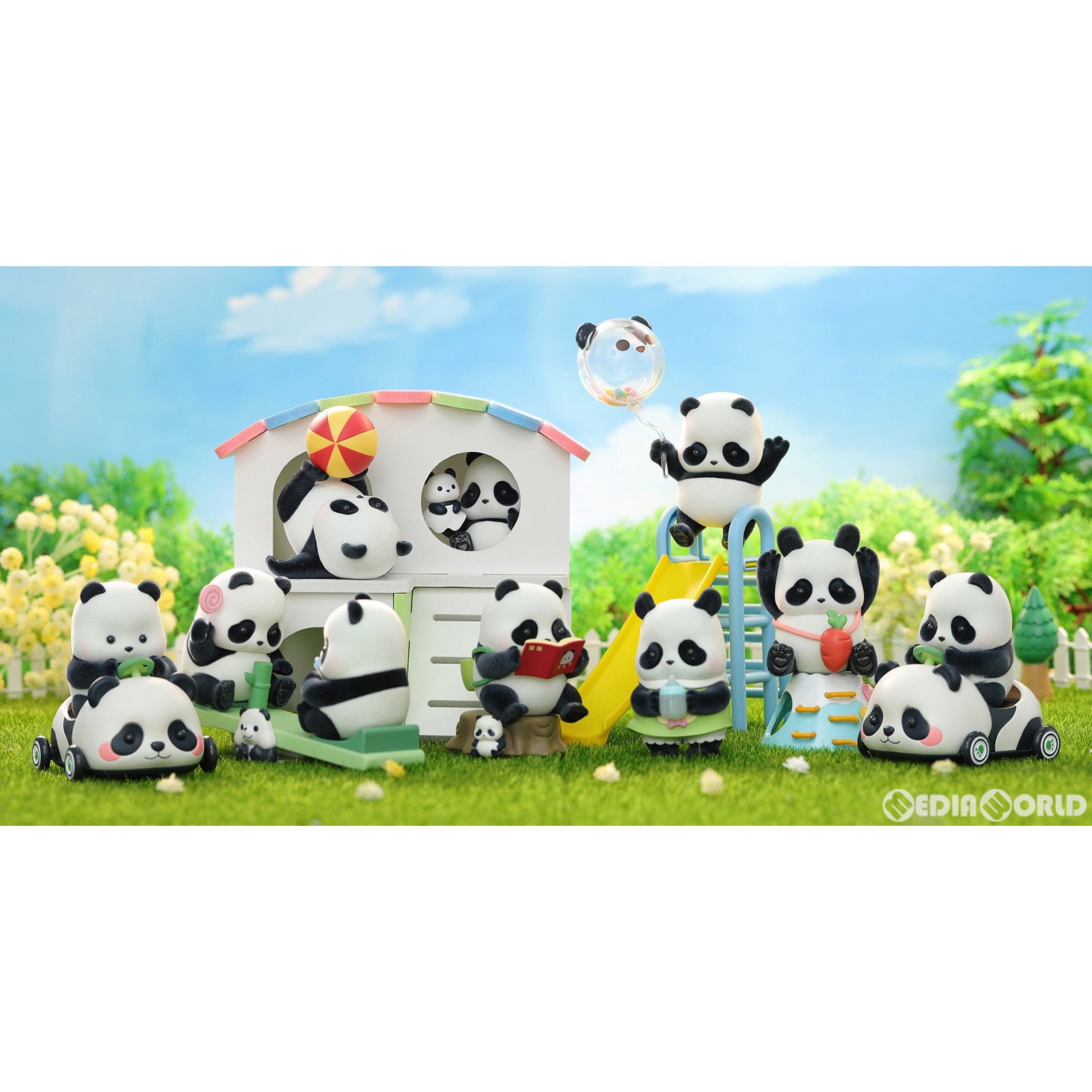【新品即納】[BOX][FIG] BLINDBOX PANDA ROLL(パンダ ロール) キンダーガーデンシリーズ トレーディングフィギュア(8個) 52Toys(20220929)