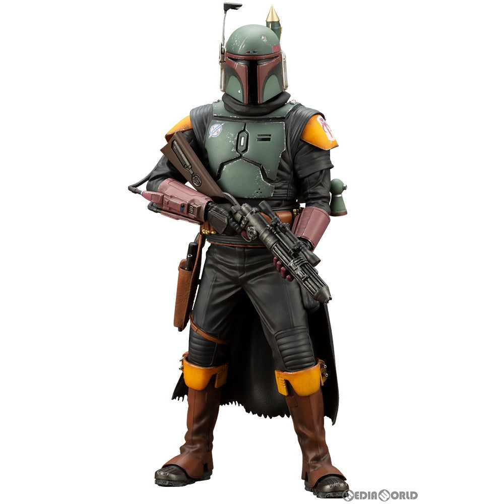 【新品】【お取り寄せ】[FIG]ARTFX+ ボバ・フェット The Book of Boba Fett(ブック・オブ・ボバ・フェット) STAR WARS(スター・ウォーズ) 1/10 簡易組立キット フィギュア(SW194) コトブキヤ(20230201)