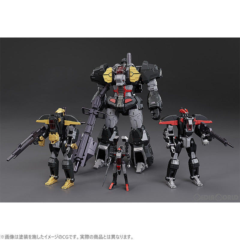 【新品即納】[FIG]初回生産特典付属 THE合体 HAGANE WORKS ダンクーガ 超獣機神ダンクーガ 完成品 可動フィギュア グッドスマイルカンパニー(20230601)