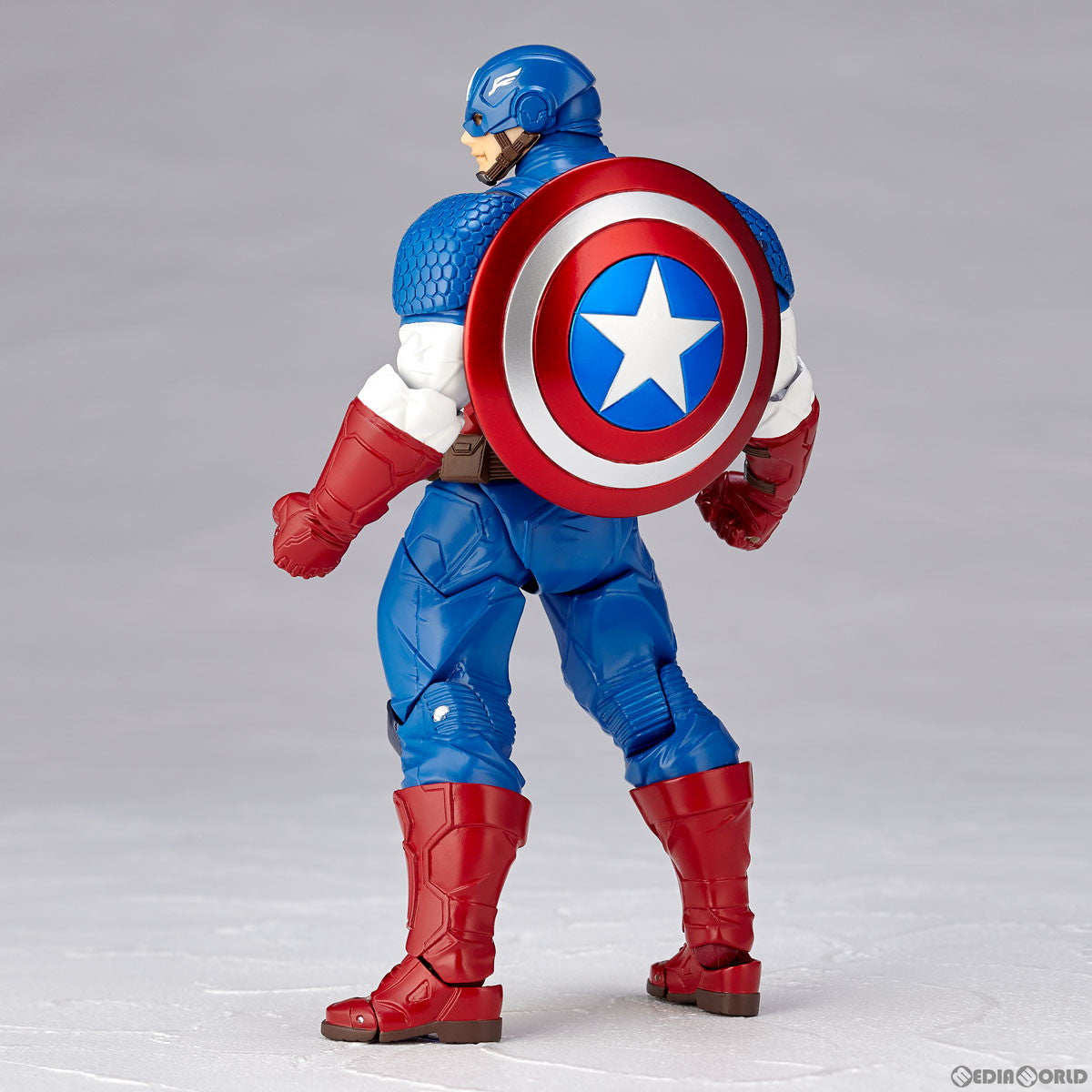 【新品即納】[FIG](再販)フィギュアコンプレックス アメイジング・ヤマグチ No.007 キャプテン・アメリカ MARVEL(マーベル) 完成品 可動フィギュア 海洋堂(20230430)