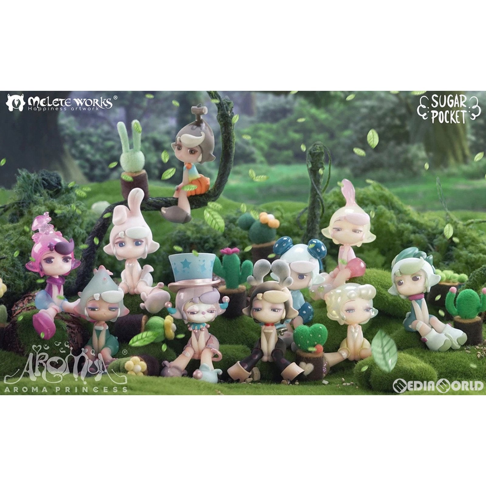 【新品即納】[BOX][FIG] アロマのお姫様 ブラインドボックス トレーディングフィギュア(8個) MELETE Works(20220930)