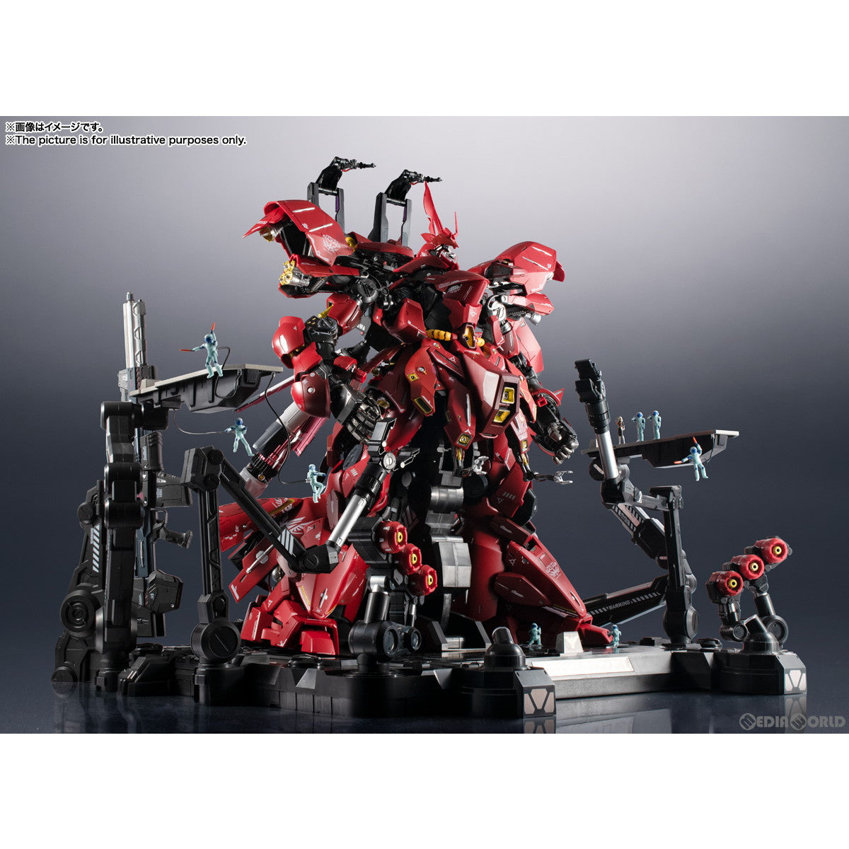 【新品即納】[FIG] METAL STRUCTURE 解体匠機 MSN-04 サザビー 機動戦士ガンダム 逆襲のシャア 完成品 可動フィギュア バンダイスピリッツ(20221229)