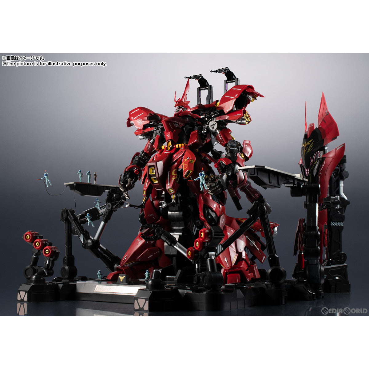 【新品即納】[FIG]METAL STRUCTURE 解体匠機 MSN-04 サザビー 機動戦士ガンダム 逆襲のシャア 完成品 可動フィギュア  バンダイスピリッツ(20221229)