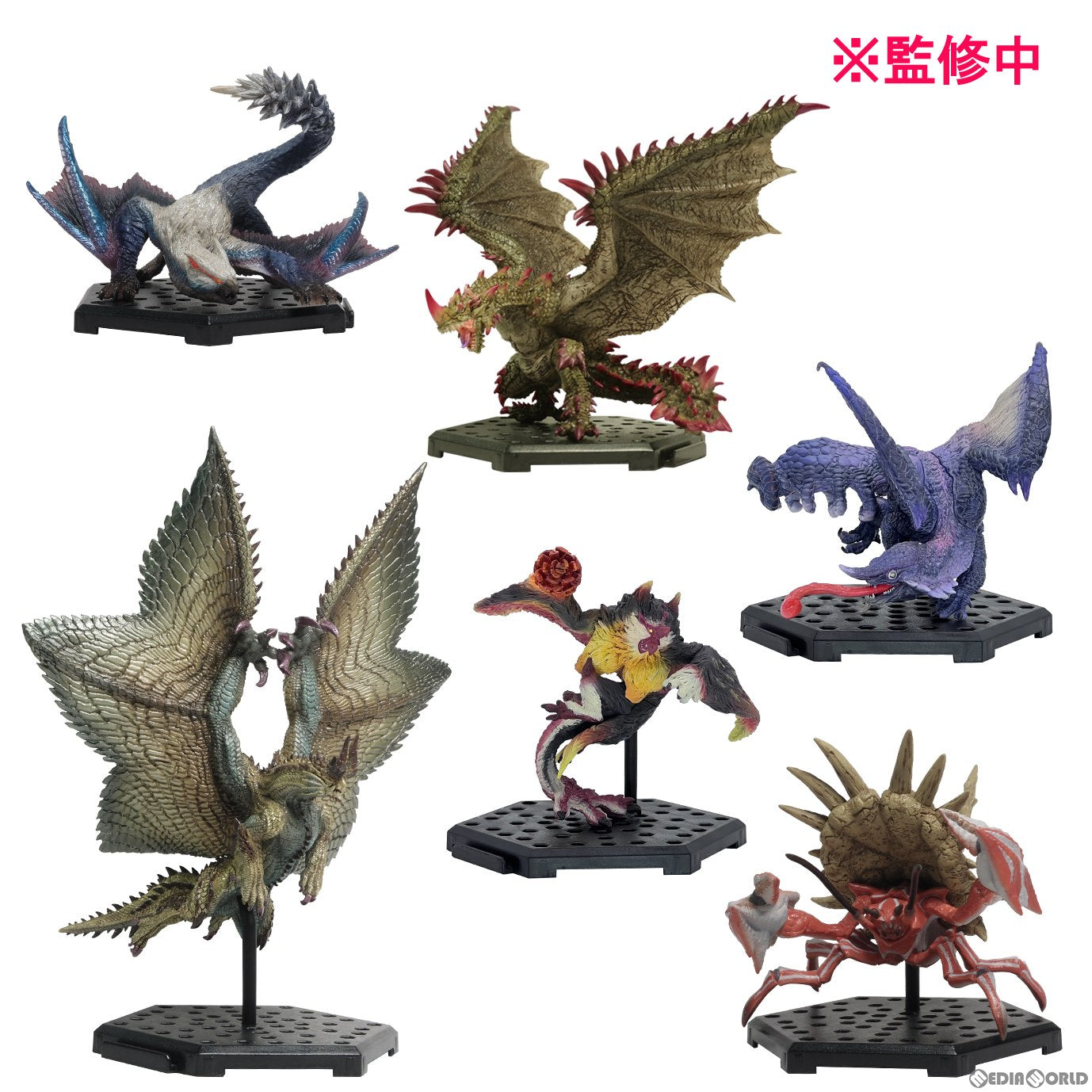 【新品即納】[BOX][FIG] カプコンフィギュアビルダー モンスターハンター スタンダードモデル Plus Vol.24 モンスターハンターライズ:サンブレイク(6個) カプコン(20230531)