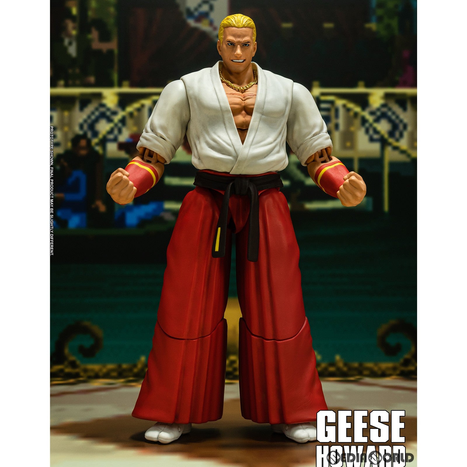 【新品即納】[FIG] ギース・ハワード THE KING OF FIGHTERS '98 ULTIMATE MATCH(ザ・キング・オブ・ファイターズ98 アルティメットマッチ) アクションフィギュア(SKKF06) ストームコレクティブルズ(20230531)