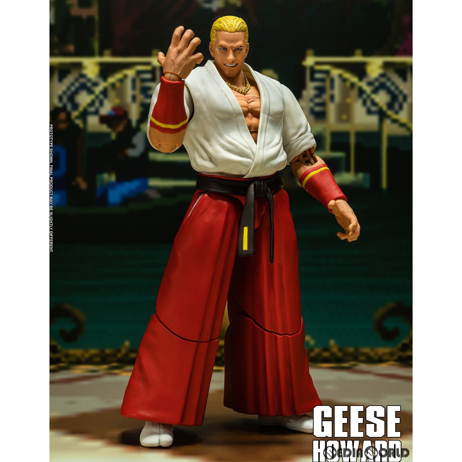 【新品即納】[FIG] ギース・ハワード THE KING OF FIGHTERS '98 ULTIMATE MATCH(ザ・キング・オブ・ファイターズ98 アルティメットマッチ) アクションフィギュア(SKKF06) ストームコレクティブルズ(20230531)