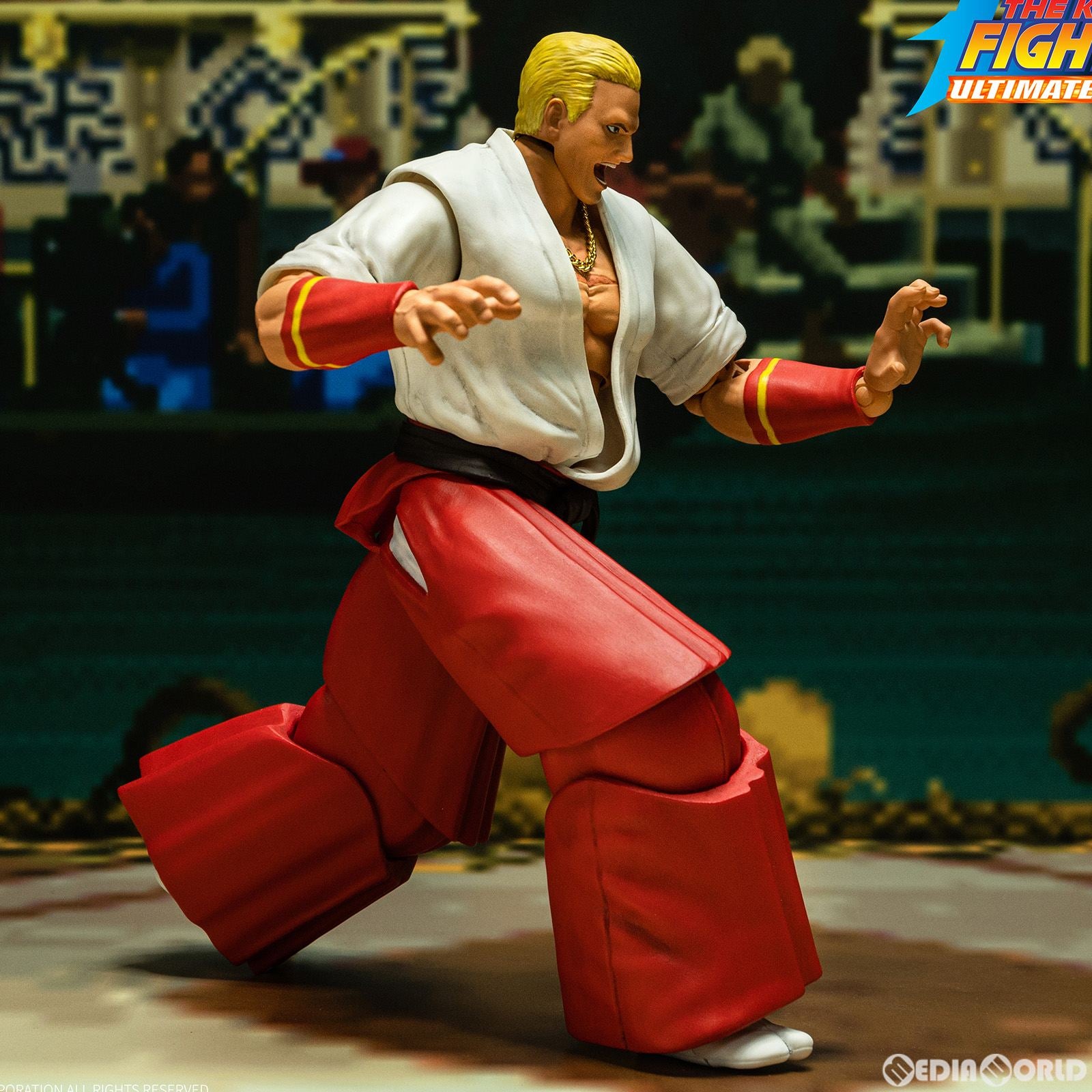 【新品即納】[FIG] ギース・ハワード THE KING OF FIGHTERS '98 ULTIMATE MATCH(ザ・キング・オブ・ファイターズ98 アルティメットマッチ) アクションフィギュア(SKKF06) ストームコレクティブルズ(20230531)