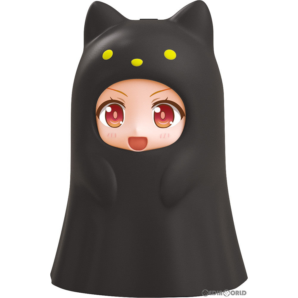 【新品】【お取り寄せ】[FIG]ねんどろいどもあ きぐるみフェイスパーツケース おばけねこ(くろ) フィギュア用アクセサリ グッドスマイルカンパニー(20230413)