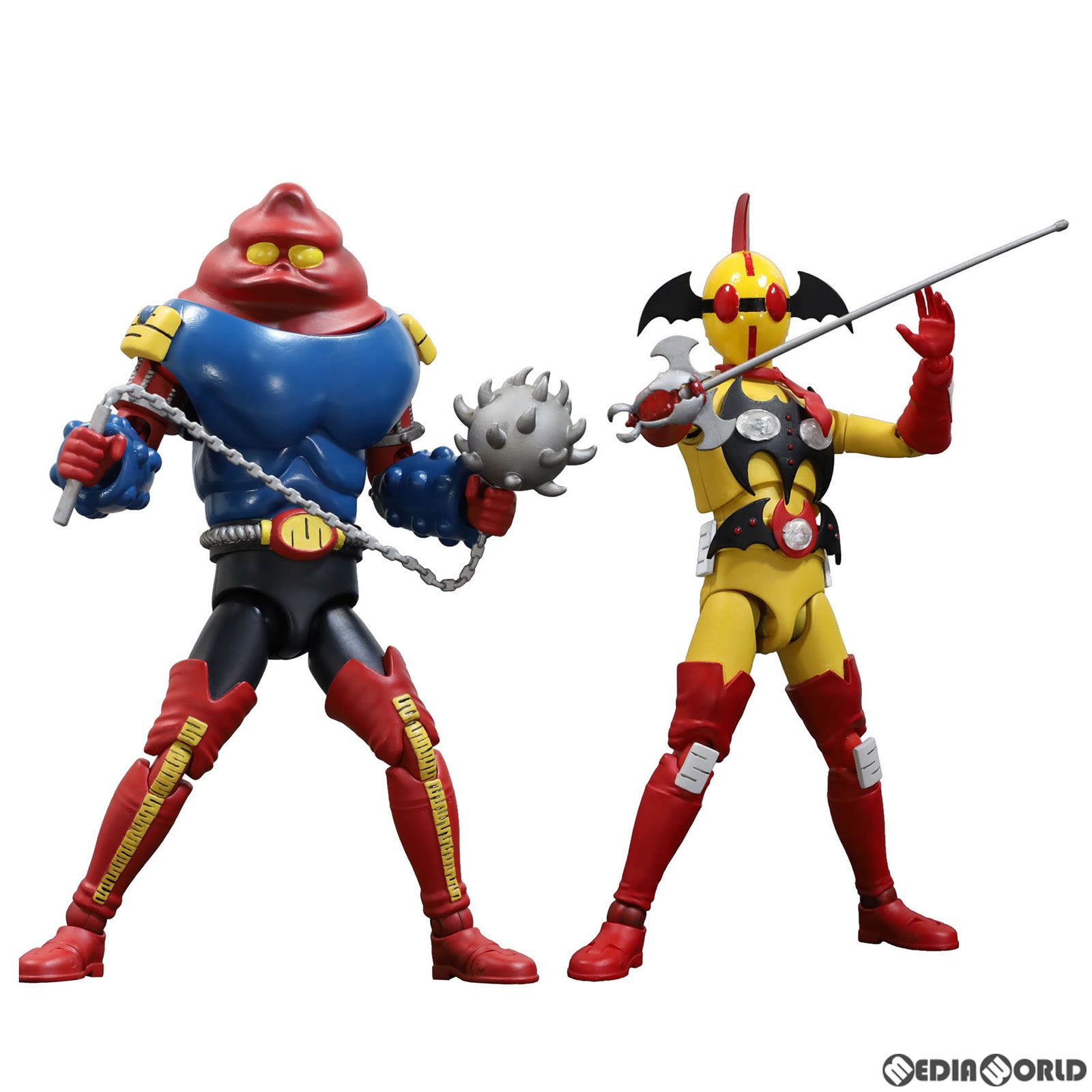 【新品即納】[FIG] HAF ヒーローアクションフィギュア -東映編- イビル&ガブラ アクマイザー3 完成品 可動フィギュア エヴォリューショントイ(EVOLUTION・TOY) (20230531)