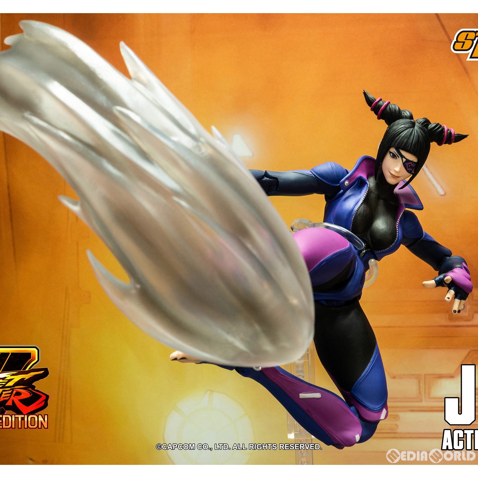 【新品即納】[FIG] ハン・ジュリ ストリートファイターV チャンピオンエディション アクションフィギュア(CPSF24) ストームコレクティブルズ(20230531)