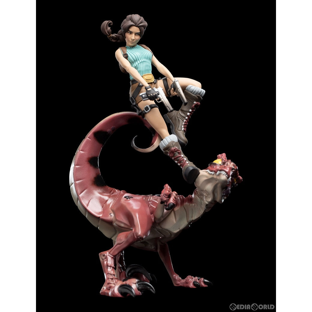 【新品即納】[FIG] ミニエピックス ララ・クロフト vs ラプター トゥームレイダー シリーズ PVC 完成品 フィギュア WETA(ウェタワークショップ) (20230531)