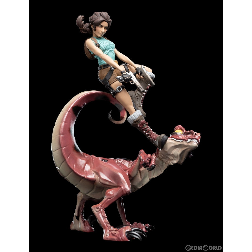 【新品即納】[FIG] ミニエピックス ララ・クロフト vs ラプター トゥームレイダー シリーズ PVC 完成品 フィギュア WETA(ウェタワークショップ) (20230531)