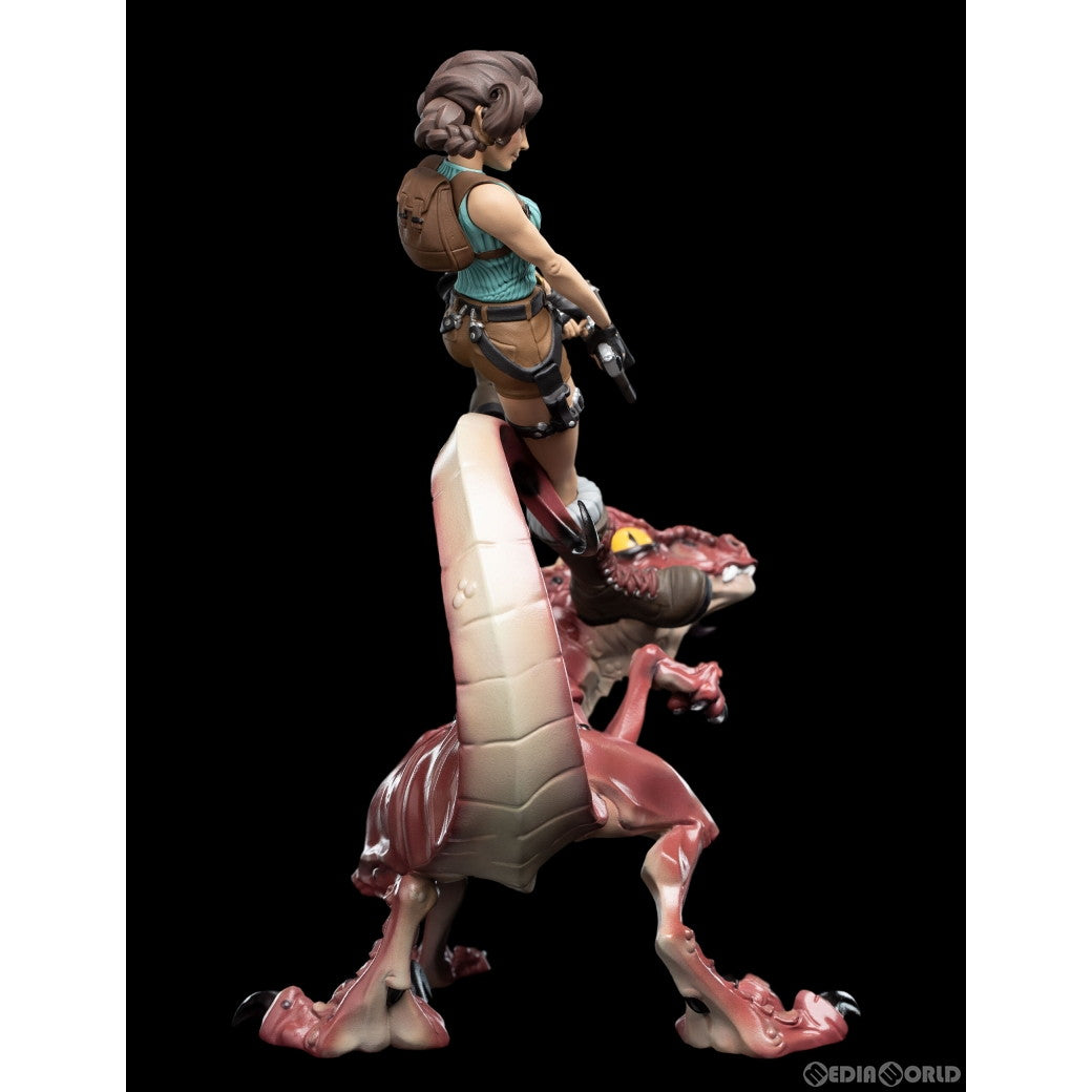 【新品即納】[FIG] ミニエピックス ララ・クロフト vs ラプター トゥームレイダー シリーズ PVC 完成品 フィギュア WETA(ウェタワークショップ) (20230531)