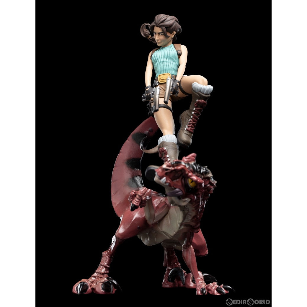 【新品即納】[FIG] ミニエピックス ララ・クロフト vs ラプター トゥームレイダー シリーズ PVC 完成品 フィギュア WETA(ウェタワークショップ) (20230531)
