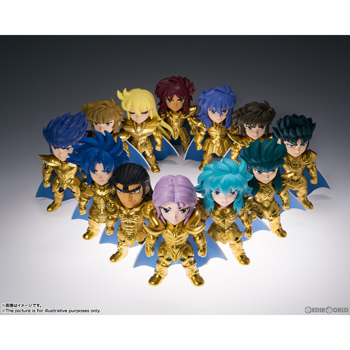【新品即納】[BOX][FIG] TAMASHII NATIONS BOX 聖闘士星矢 ARTlized -集結!最強の黄金聖闘士- フィギュア(12個) バンダイスピリッツ(20230311)