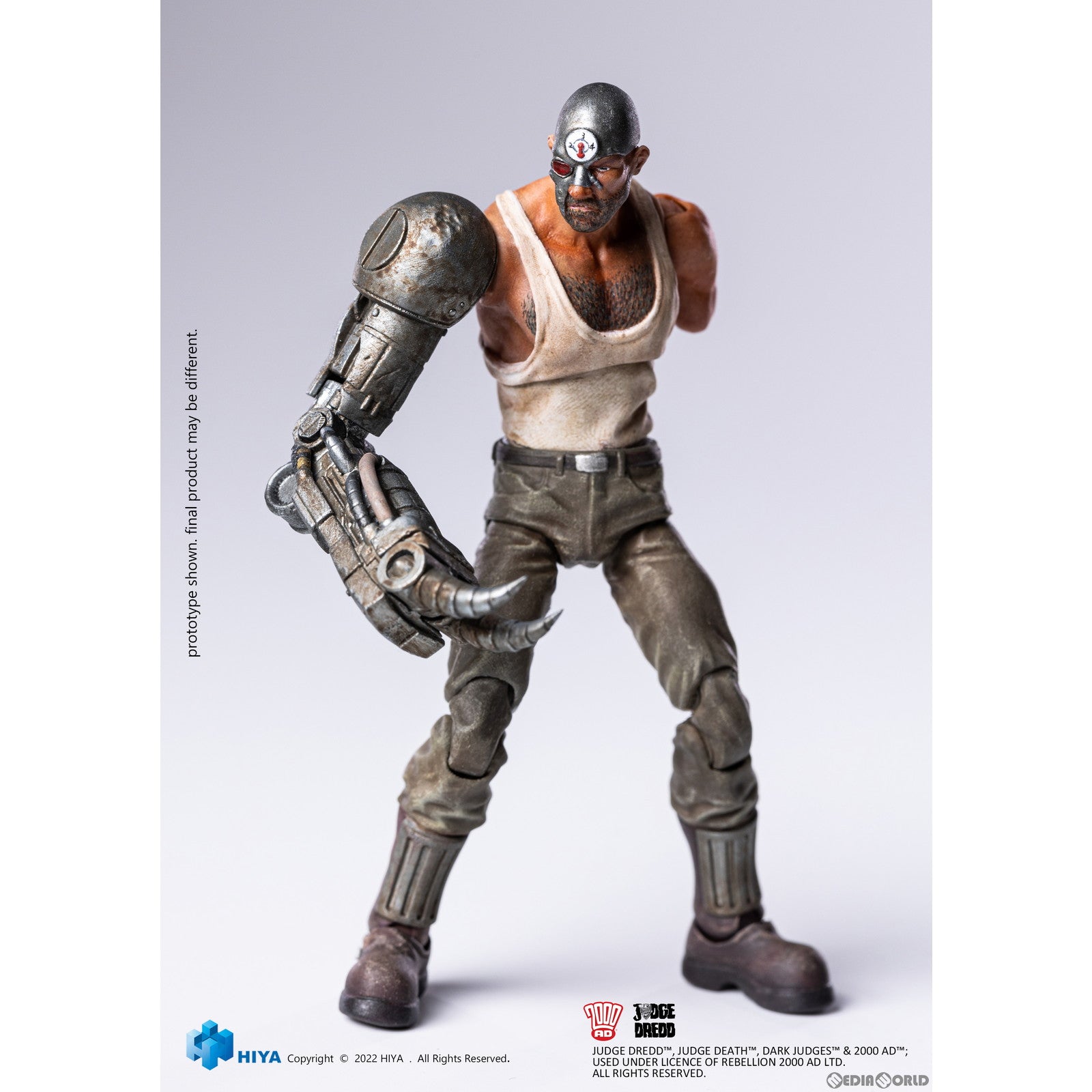 【新品即納】[FIG] エクスクイジット ミニ ミーン マシン エンジェル ジャッジドレッド 1/18 アクションフィギュア(EMJ0109) ハイヤトイズ(20230302)