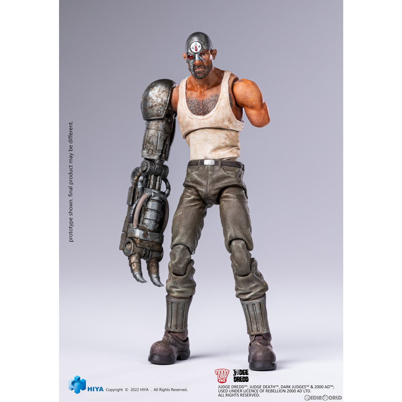 【新品即納】[FIG] エクスクイジット ミニ ミーン マシン エンジェル ジャッジドレッド 1/18 アクションフィギュア(EMJ0109) ハイヤトイズ(20230302)