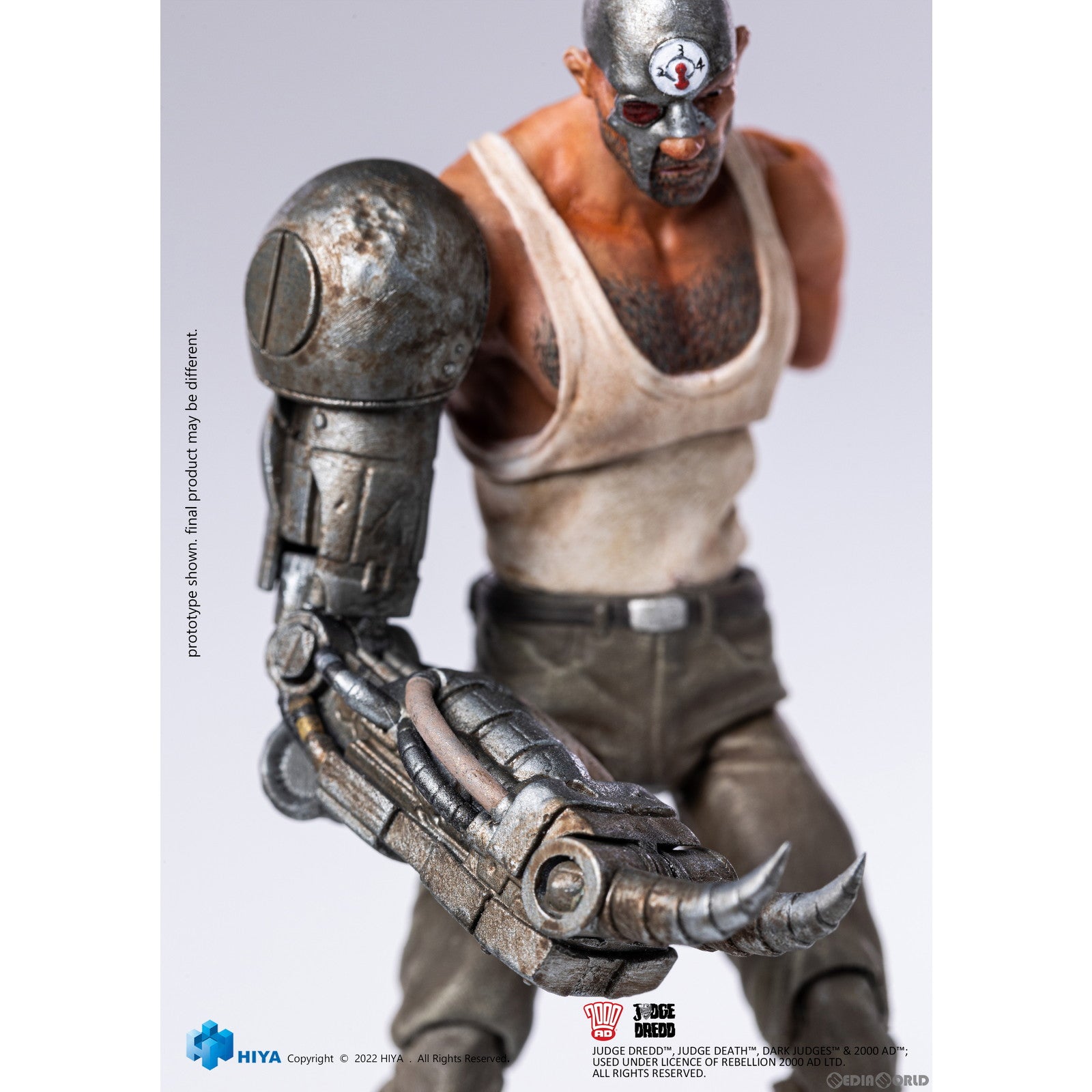 【新品即納】[FIG] エクスクイジット ミニ ミーン マシン エンジェル ジャッジドレッド 1/18 アクションフィギュア(EMJ0109) ハイヤトイズ(20230302)
