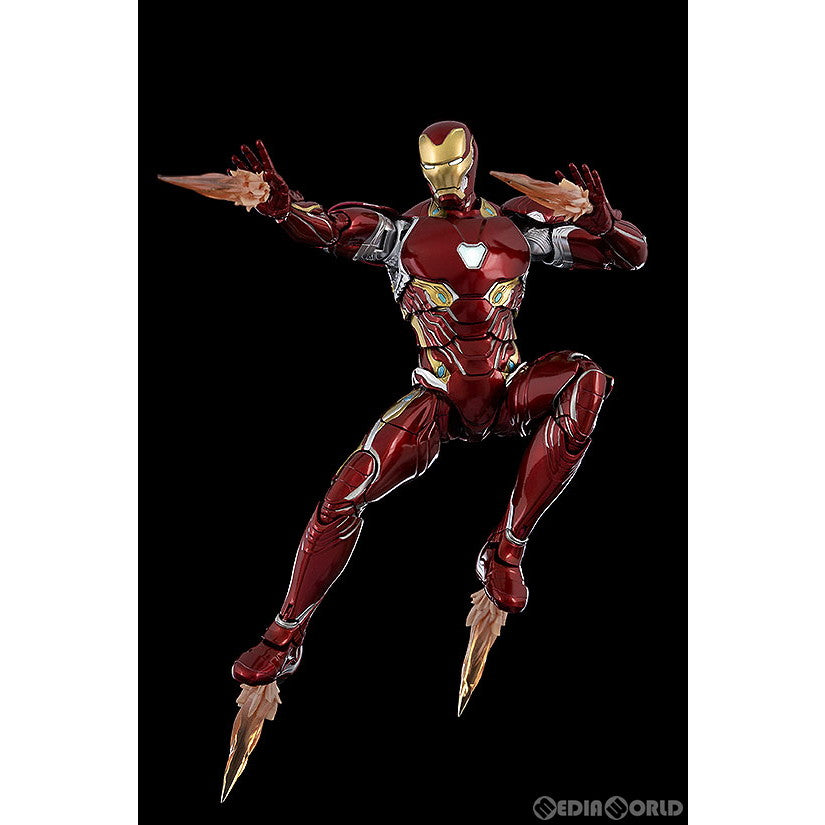 【新品即納】[FIG] (2次受注) DLX Iron Man Mark 50(DLX アイアンマン・マーク50) The Infinity Saga(インフィニティ・サーガ) 1/12 完成品 可動フィギュア threezero(スリーゼロ) (20230326)