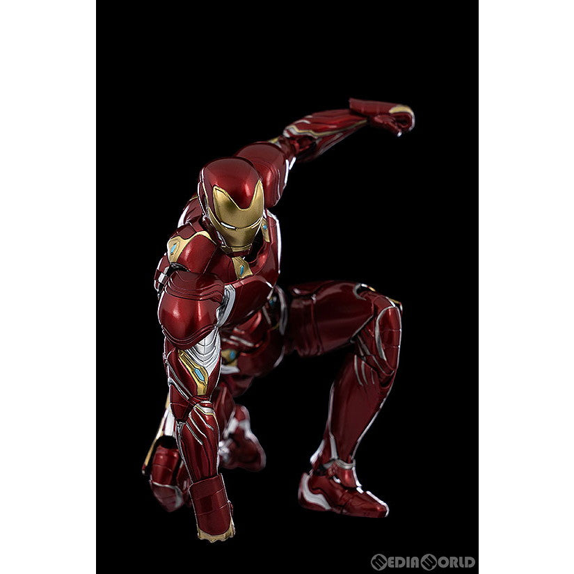 【新品即納】[FIG] (2次受注) DLX Iron Man Mark 50(DLX アイアンマン・マーク50) The Infinity Saga(インフィニティ・サーガ) 1/12 完成品 可動フィギュア threezero(スリーゼロ) (20230326)