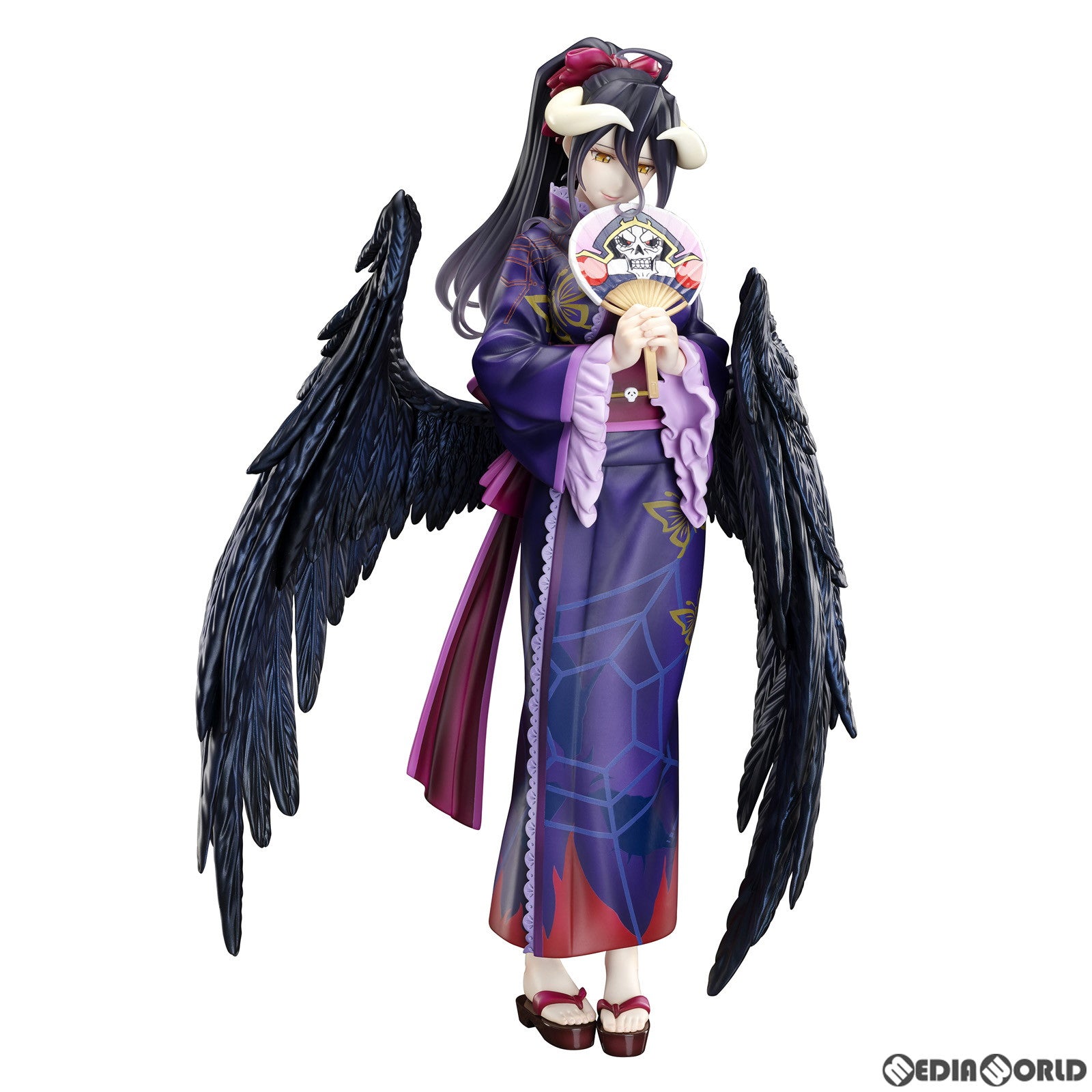 【新品即納】[FIG] (再販) アルベド -浴衣- オーバーロード 1/8 完成品 フィギュア(AMU-FNX885) フリュー(2023年3月)