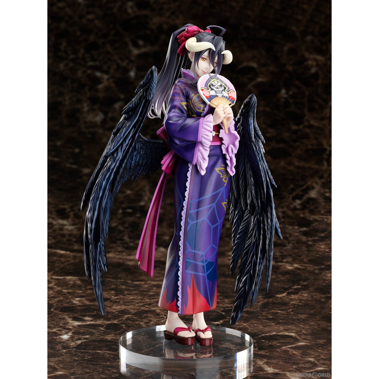 【新品即納】[FIG] (再販) アルベド -浴衣- オーバーロード 1/8 完成品 フィギュア(AMU-FNX885) フリュー(2023年3月)
