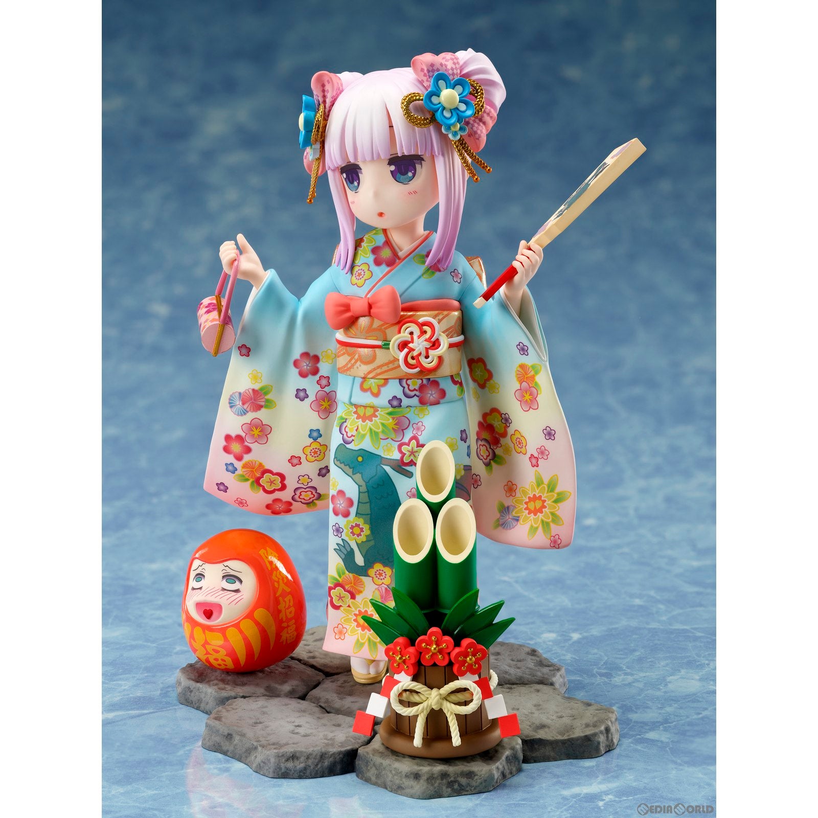 【新品即納】[FIG] (再販) カンナ -晴レ着- 小林さんちのメイドラゴン 1/7 完成品 フィギュア(AMU-FNX887) フリュー(2023年3月)