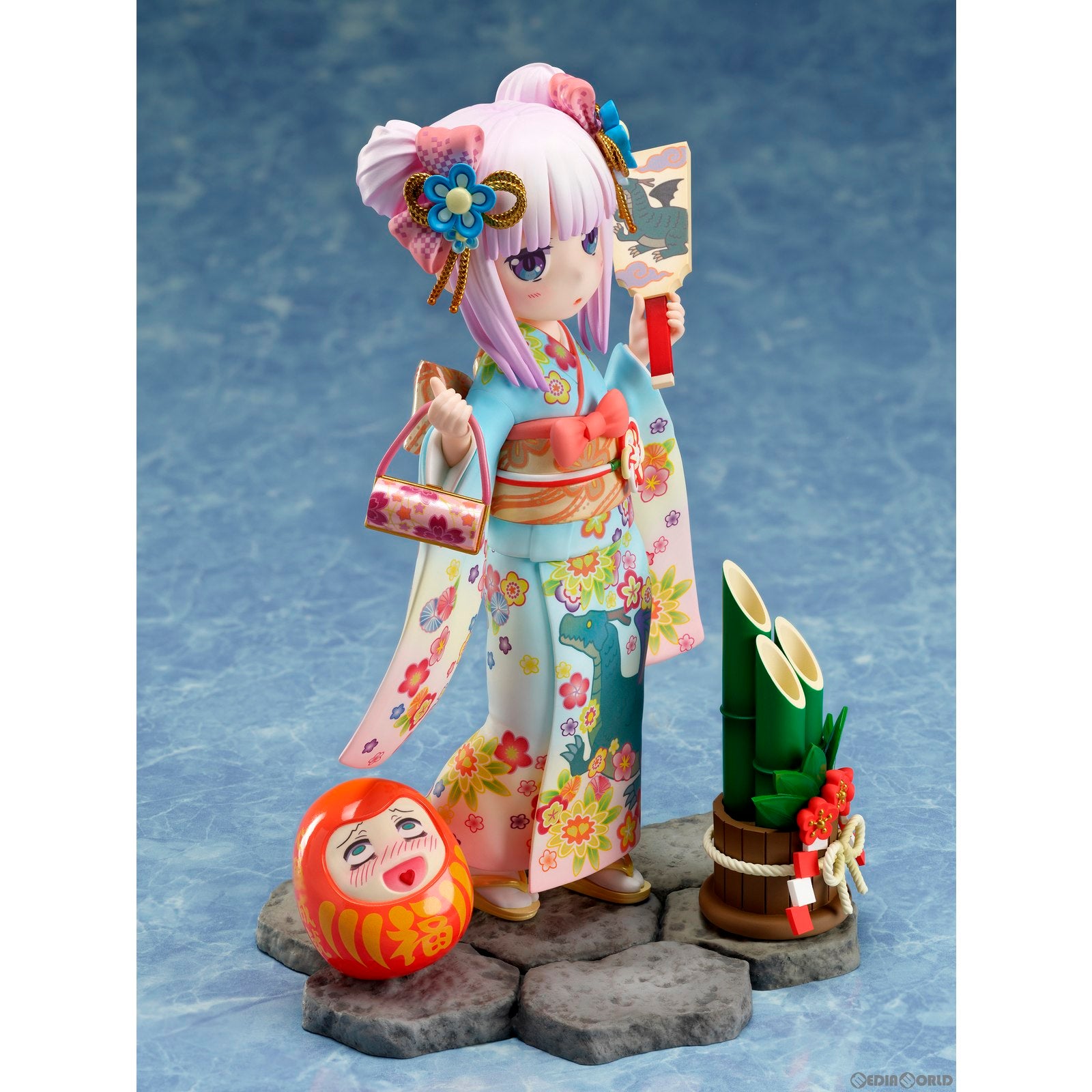 【新品即納】[FIG] (再販) カンナ -晴レ着- 小林さんちのメイドラゴン 1/7 完成品 フィギュア(AMU-FNX887) フリュー(2023年3月)