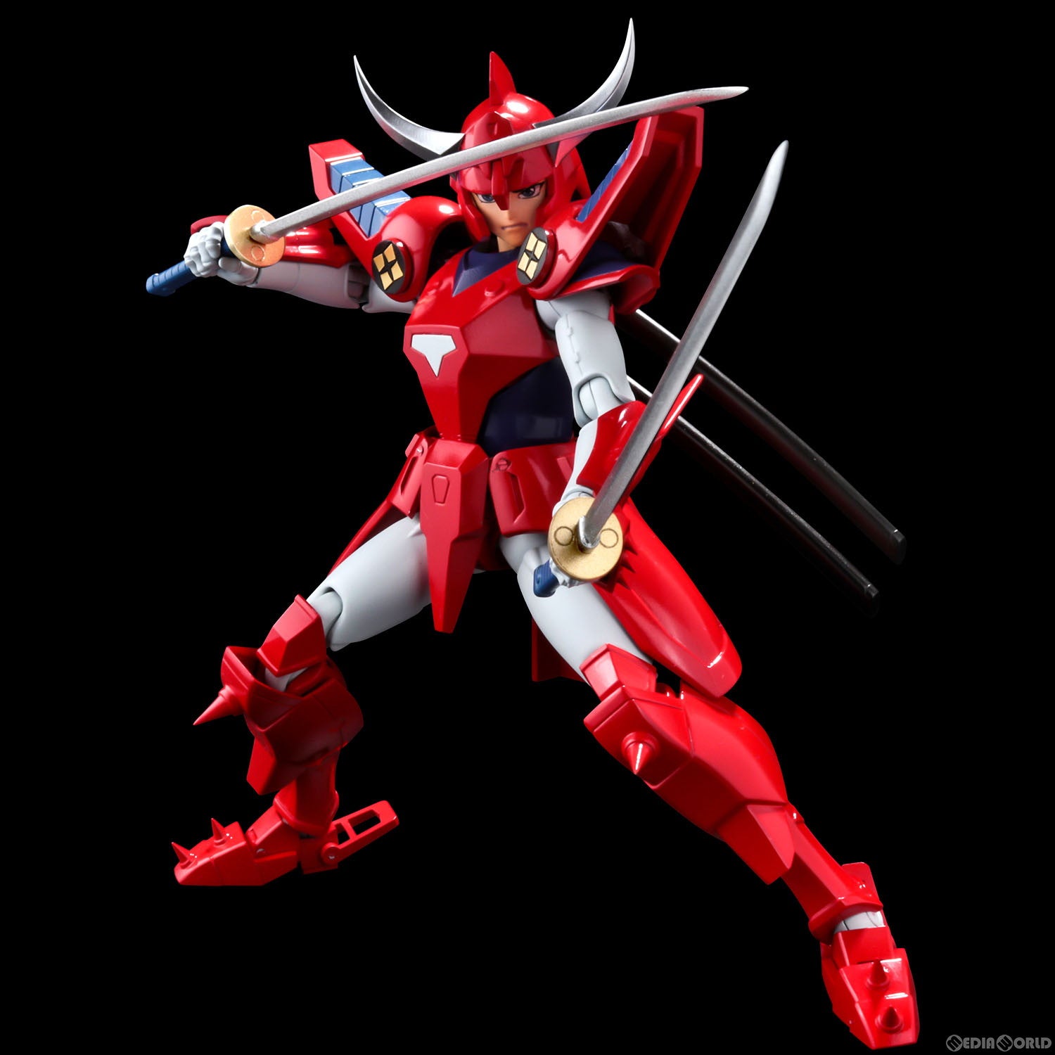 【新品即納】[FIG] (再販) 超弾可動 烈火のリョウ 鎧伝サムライトルーパー 完成品 可動フィギュア 千値練(せんちねる) (20230531)