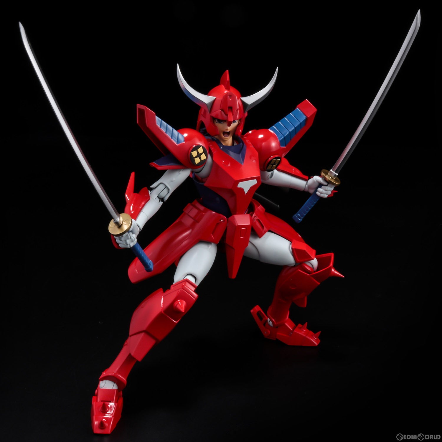 【新品即納】[FIG] (再販) 超弾可動 烈火のリョウ 鎧伝サムライトルーパー 完成品 可動フィギュア 千値練(せんちねる) (20230531)