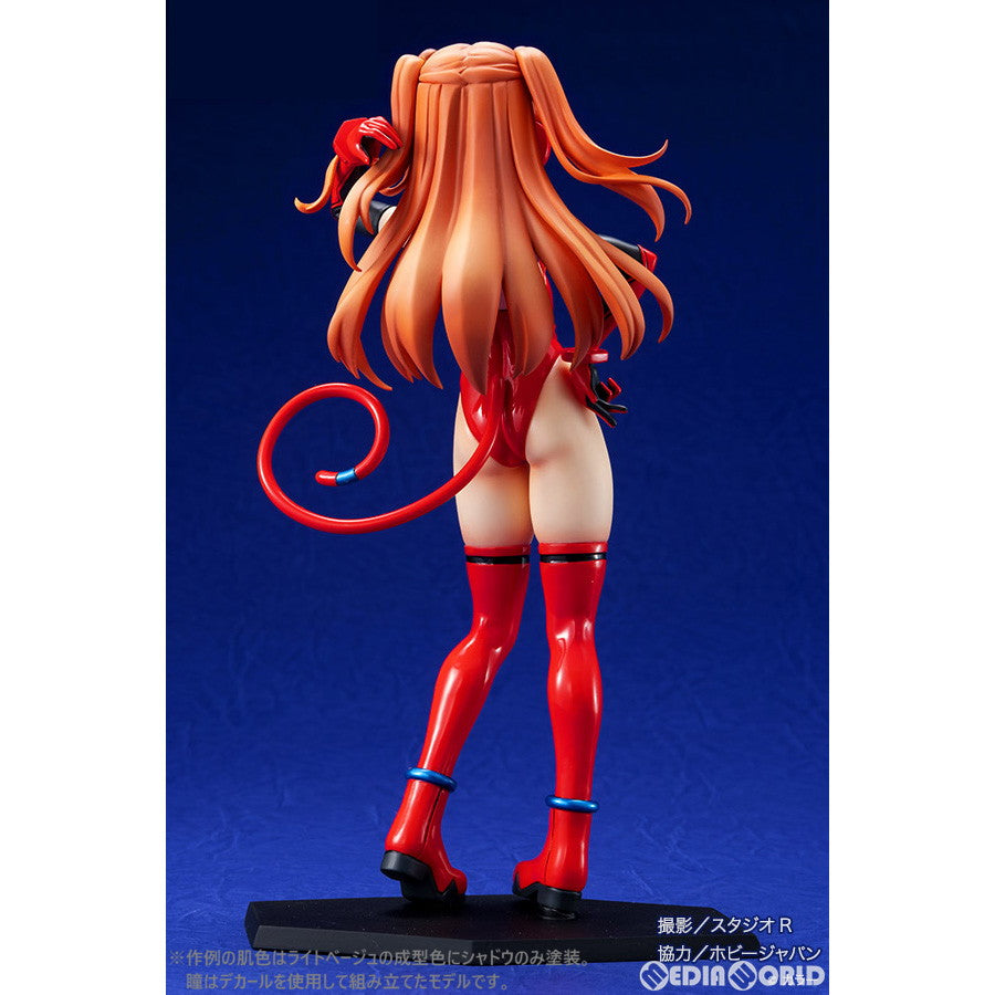 【新品即納】[FIG] (再販) エヴァンゲリオンぐりむろっく!PLUS アスカ 成形色ライトベージュ 1/8 レジンキャスト製組立キット フィギュア RCベルグ(20221228)