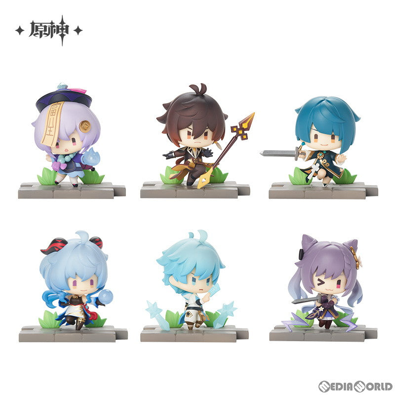 【新品即納】[BOX][FIG] 原神 戦場英姿 璃月篇 コレクションフィギュア(6個) miHoYo(ミホヨ) (20221120)