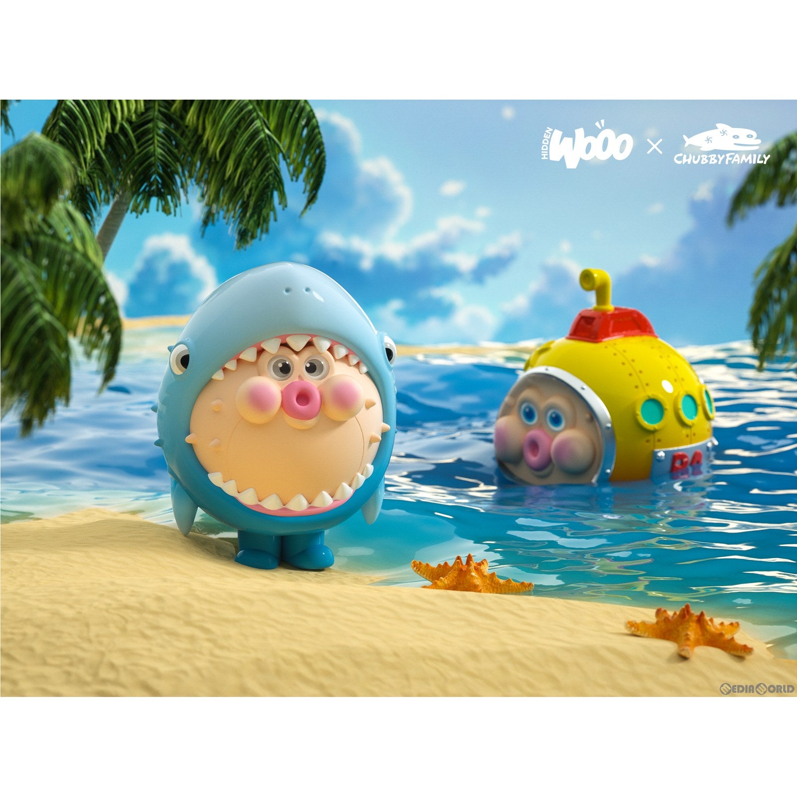 【新品即納】[BOX][FIG] CHUBBYPOPO オーシャンシリーズ TRADITION Ver. トレーディングフィギュア(9個) HIDDEN WOOO(20221029)