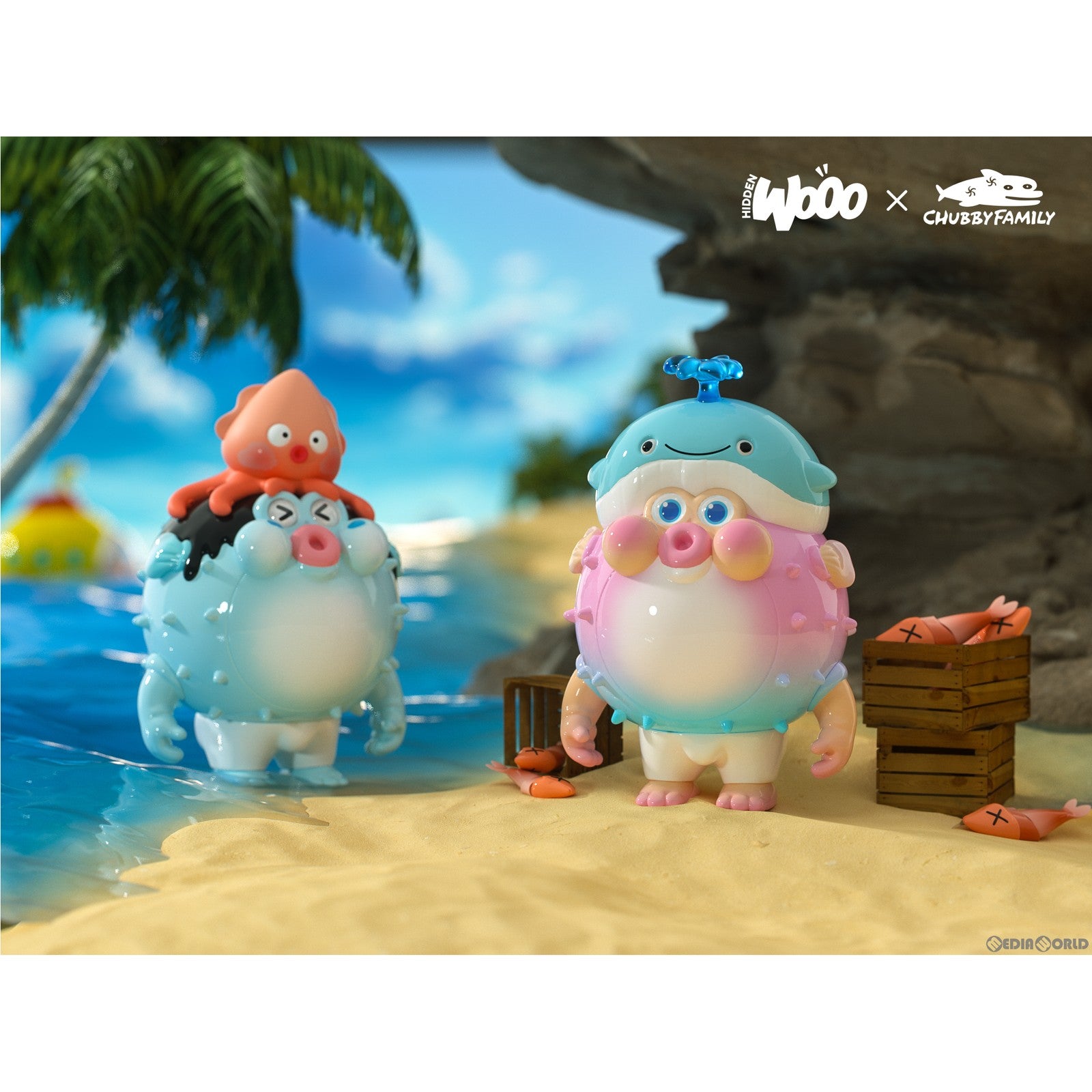 【新品即納】[BOX][FIG] CHUBBYPOPO オーシャンシリーズ TRADITION Ver. トレーディングフィギュア(9個) HIDDEN WOOO(20221029)