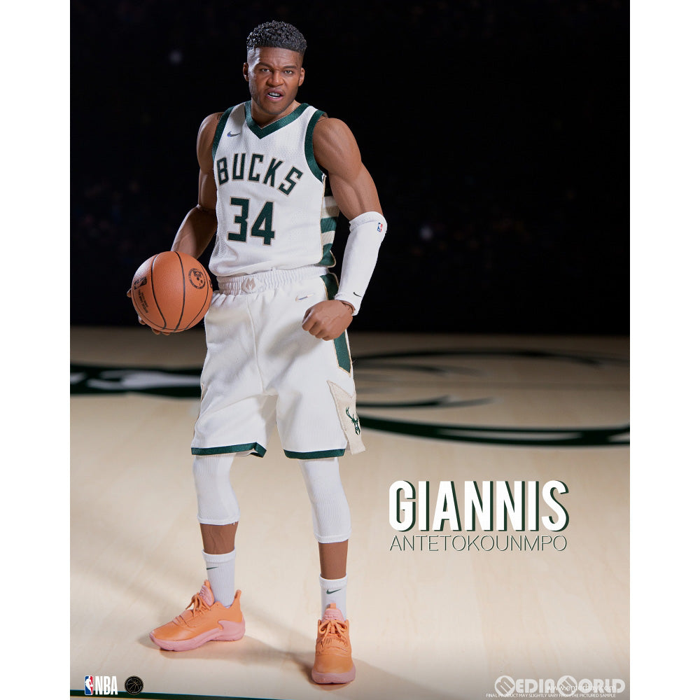 【新品即納】[FIG] リアルマスターピース NBAコレクション ヤニス・アデトクンボ 1/6 コレクティブル フィギュア 完成品 可動フィギュア エンターベイ(20230121)