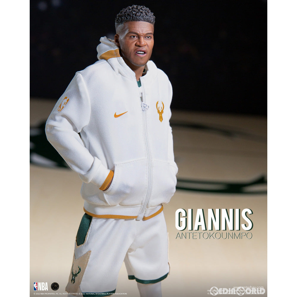 【新品即納】[FIG] リアルマスターピース NBAコレクション ヤニス・アデトクンボ 1/6 コレクティブル フィギュア 完成品 可動フィギュア エンターベイ(20230121)